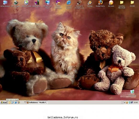 Ce ai pe desktop ? - uitati ce mi-am pus aacum pe desktop - Amintiri