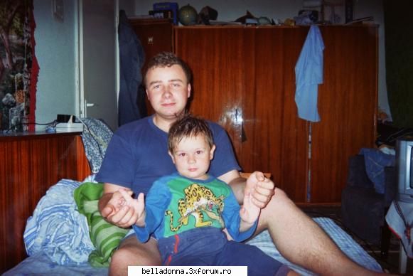 cei doi baieti din viata mea, sotul meu si nepotelul dimitrie sa ne cunoastem in imagini