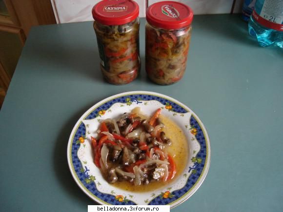 Toamna in camara - Zilele astea am facut SALATA DE BURETI CU - Retete preferate