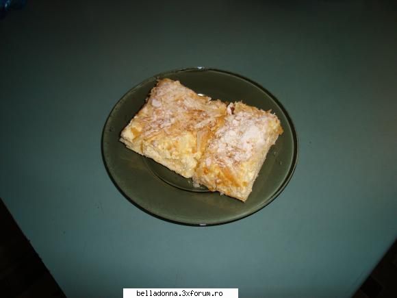 Torturi,prajituri si alte dulciuri. - CREMSNIT Foietaj 1: - g faina -1 ou si un - Retete preferate