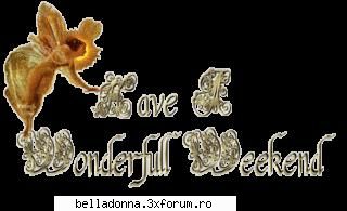 Un gand bun!! - Un week-end placut tuturor! - Cafeaua zilnica